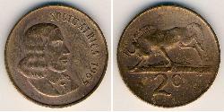 2 Cent Südafrika (1910 - ) Bronze 