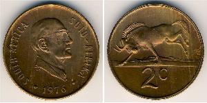 2 Cent Südafrika (1910 - ) Bronze 