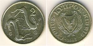 2 Cent Cipro (1960 - ) Ottone 