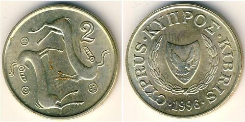 2 Cent Cipro (1960 - ) Ottone 