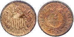 2 Cent États-Unis d