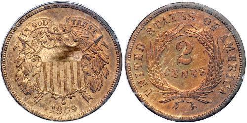 2 Cent États-Unis d