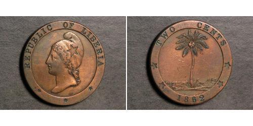 2 Cent Liberia  