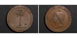2 Cent 利比里亚 (1847 - )  