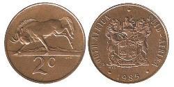 2 Cent 南非 (1910 - ) 青铜 