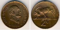 2 Cent 南非 (1910 - ) 青铜 
