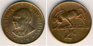 2 Cent 南非 (1910 - ) 青铜 