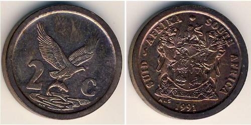 2 Cent 南非 (1910 - ) 青铜 