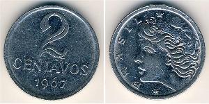 2 Centavo Brasile Acciaio 