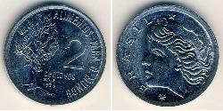 2 Centavo Brésil Acier 