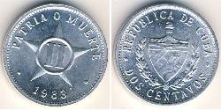 2 Centavo Cuba (1898 - ) Alluminio 