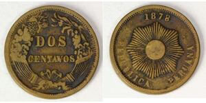 2 Centavo Perú Bronce 