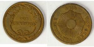 2 Centavo Perú Bronce 