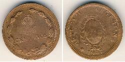 2 Centavo Argentina (1861 - ) Bronzo 