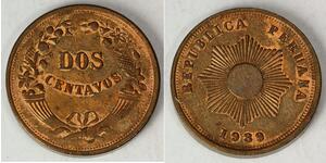 2 Centavo Perú Cobre 