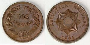 2 Centavo Perú Cobre 
