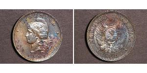 2 Centavo Argentine Republic (1861 - ) Copper 