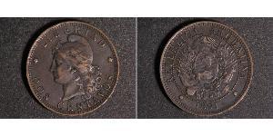 2 Centavo Argentinien (1861 - ) Kupfer 