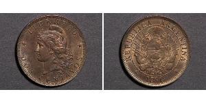 2 Centavo Argentinien (1861 - ) Kupfer 