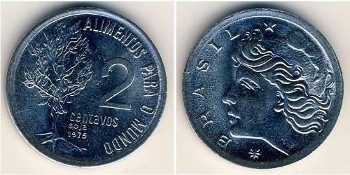 2 Centavo Brasilien Stahl 