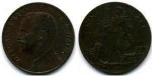 2 Centesimo Kingdom of Italy (1861-1946) Cuivre 