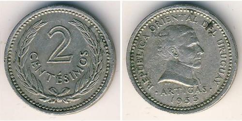 2 Centesimo Uruguay Níquel/Cobre 