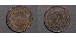 2 Centesimo Uruguay (1825 - )  