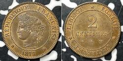 2 Centime Francia  