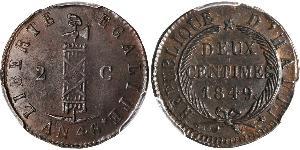 2 Centime Haïti (1804 - )  