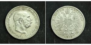 2 Corona Austria-Hungary (1867-1918) Silver 