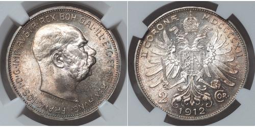 2 Corona Austria-Hungary (1867-1918) Silver 