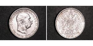 2 Corona Австро-Венгрия (1867-1918) Серебро 