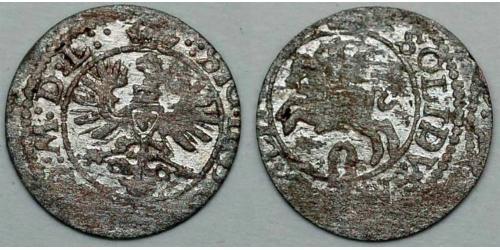 2 Denarius / 1 Solidus Grand Duchy of Lithuania (1236 - 1791) Billon Sigismund III of Poland