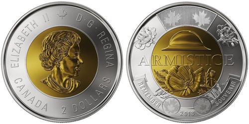 2 Dollar Canada Bilame Elizabeth II (1926-2022)