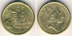 2 Dólar Australia (1939 - ) Bronce/Aluminio 