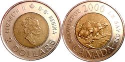 2 Dollar Kanada Bronze Elizabeth II (1926-2022)