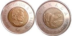2 Dollar Kanada Bronze/Nickel Elizabeth II (1926-2022)