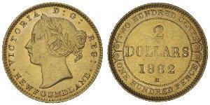 2 Dollar Canada Gold Victoria (1819 - 1901)