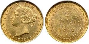 2 Dollar Kanada Gold Victoria (1819 - 1901)