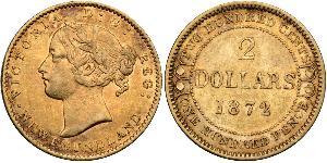 2 Dollar Kanada Gold Victoria (1819 - 1901)