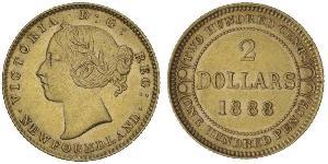 2 Dollar Kanada Gold Victoria (1819 - 1901)