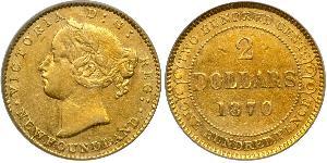 2 Dollar Kanada Gold Victoria (1819 - 1901)