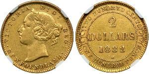 2 Dollar Kanada Gold Victoria (1819 - 1901)