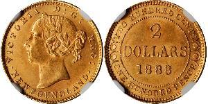 2 Dollar Kanada Gold Victoria (1819 - 1901)