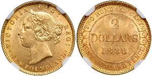 2 Dollar Kanada Gold Victoria (1819 - 1901)