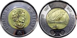 2 Dollar Kanada Messing Elizabeth II (1926-2022)