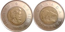 2 Dollar Kanada Nickel Elizabeth II (1926-2022)