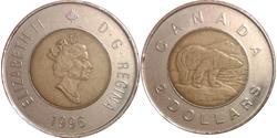 2 Dollar Kanada Nickel Elizabeth II (1926-2022)