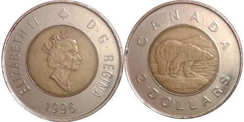 2 Dollar Kanada Nickel Elizabeth II (1926-2022)