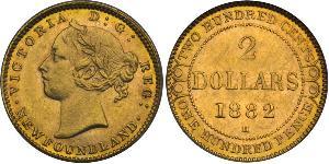 2 Dollar Canada Or Victoria (1819 - 1901)
